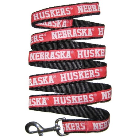 Pets First Nebraska Huskers Pet Leash by Pets First - Small PFNE3031-0001